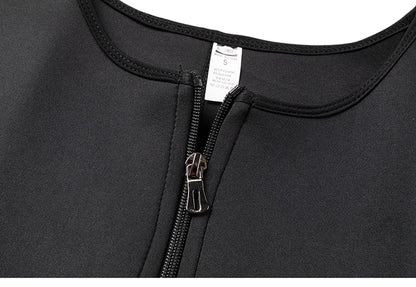 Men Body Shaper Vest – Waist Trainer Shirt | Slimming Compression Undershirt Sauna Sweat Vest