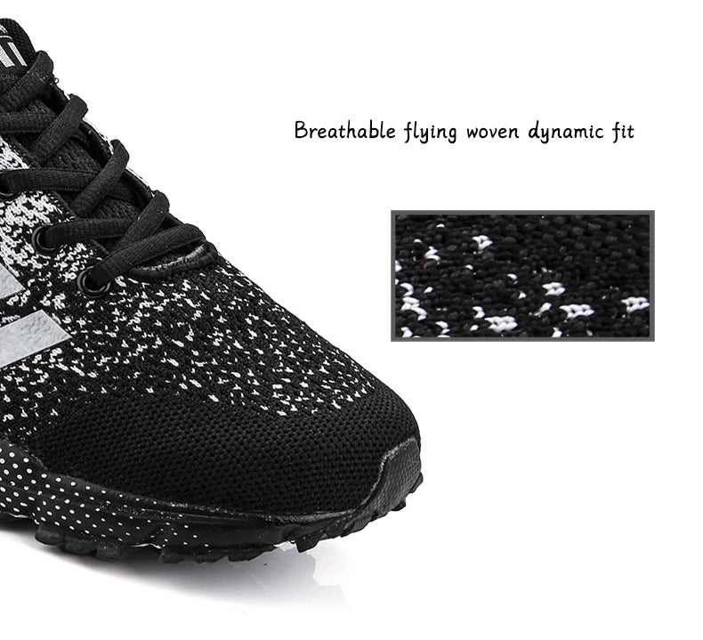 Men's Mesh Breathable Casual Shoes Non-Slip Stable Shock Absorption Lightweight Sneakers Couple Basket Homme 2020 la sportiva
