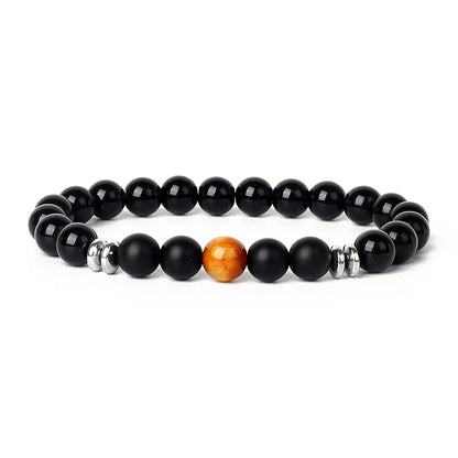 Hematite Magnetic Bracelet Man Weight Loss Bracelet Natural Stone Magnetic Bracelet Slimming Woman Health Care Therapy Jewelry