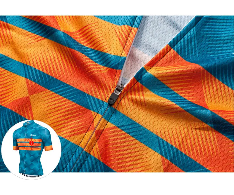 Cycling Jersey Set - Men & Women Breathable MTB Bike Clothes With Gel Padded Shorts