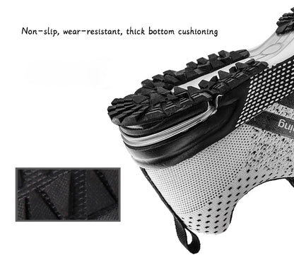 Men's Mesh Breathable Casual Shoes Non-Slip Stable Shock Absorption Lightweight Sneakers Couple Basket Homme 2020 la sportiva