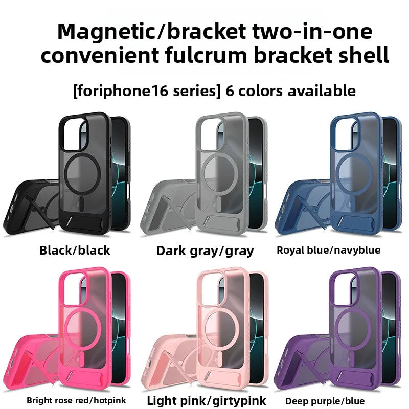 Fengshang Magnetic Stand Case for iPhone 17 Pro - Invisible Protective Cover - ZOOMNSTORE