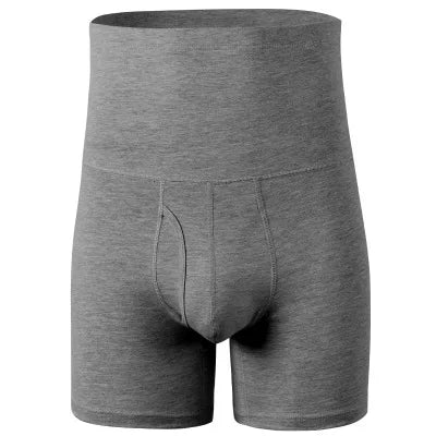 Sexy Mens Boxer Men's Underwear Cotton Waistband Anti-Wear Leg High Waist Warm Waist Protection Sports Men Panties New