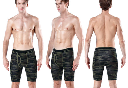 SRBONITOS Long Boxer For Men Underwear High Quality Coton Men's Panties Man Underpants Boxershorts Shorts Calvin Calecon Sexy