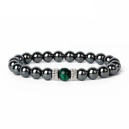 Hematite Magnetic Bracelet Man Weight Loss Bracelet Natural Stone Magnetic Bracelet Slimming Woman Health Care Therapy Jewelry