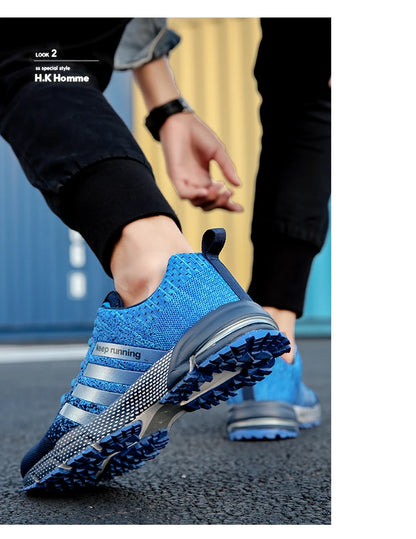 Men's Mesh Breathable Casual Shoes Non-Slip Stable Shock Absorption Lightweight Sneakers Couple Basket Homme 2020 la sportiva