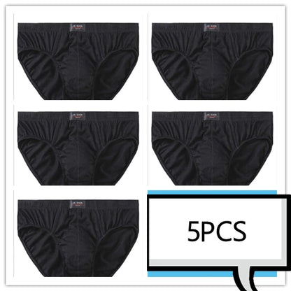 Mens 100 Cotton Briefs - Comfortable Underwear Multiple Sizes 5pcsLot Free  Drop Shipping