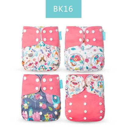 Washable Pocket Diaper – Adjustable Reusable Baby Diaper Cover | Absorbent Ecological Nappy