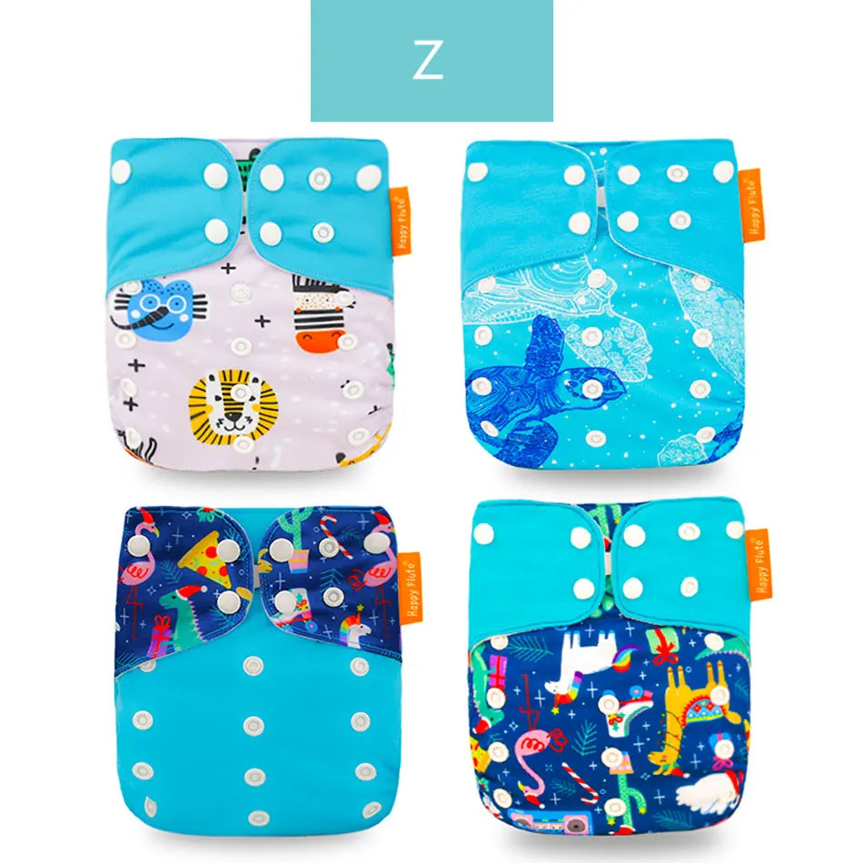 Washable Pocket Diaper – Adjustable Reusable Baby Diaper Cover | Absorbent Ecological Nappy