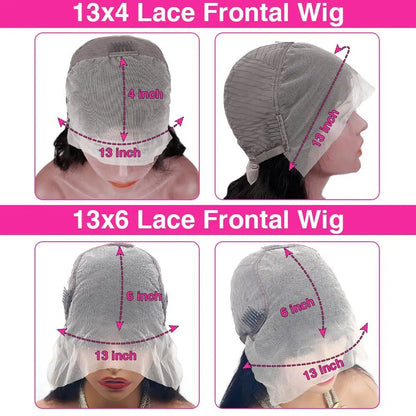 HD Lace Frontal Wig - 13x6 Burgundy 99J Remy Brazilian Human Hair, Straight, High Density - ZOOMNSTORE