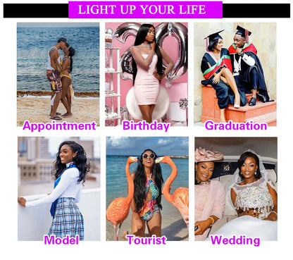 HD Lace Frontal Wig - 13x6 Burgundy 99J Remy Brazilian Human Hair, Straight, High Density - ZOOMNSTORE