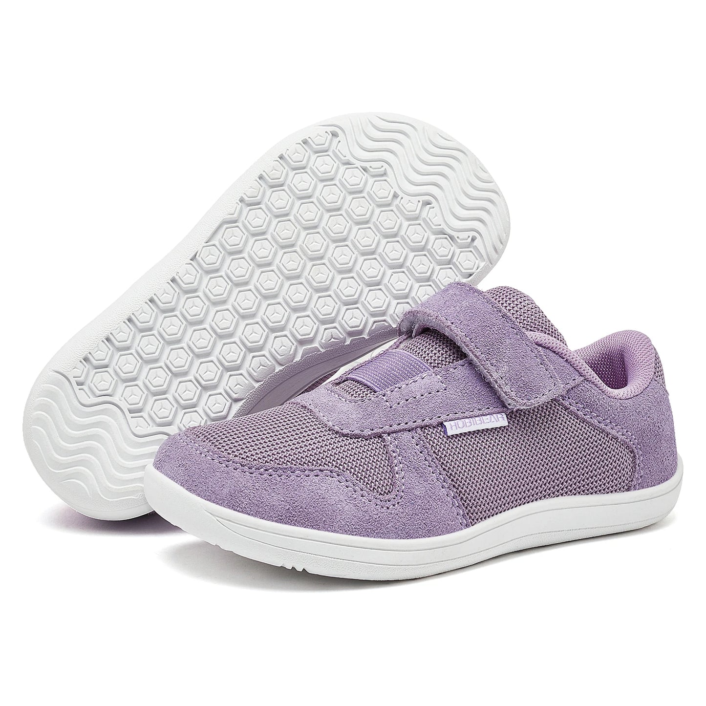 HOBIBEAR Kids Barefoot Sneakers - Lightweight Wide Toe Minimalist Shoes - ZOOMNSTORE
