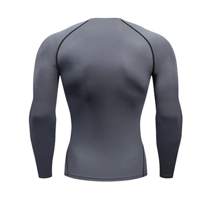 Quick Dry Men's Thermal Underwear Sets Running Compression Sport Suits Basketball Tights Clothes Gym Fitness Jogging Sportswe