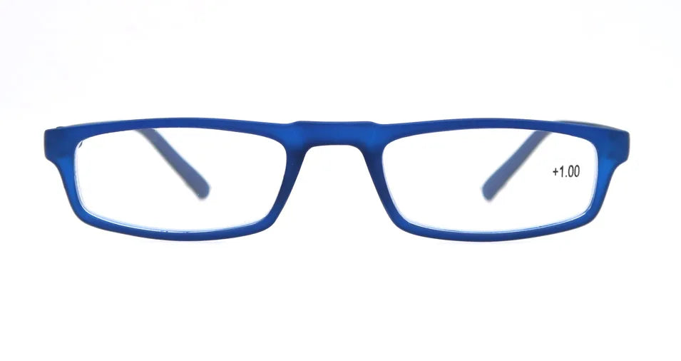 Reading Glasses Women Men Rectangular Ultralight Frame Small Readers Eyeglasses High Quality Spring Hinge with Diopter +1.0~+4.0