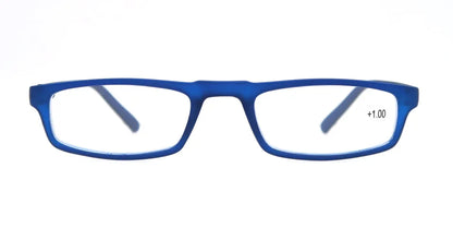 Reading Glasses Women Men Rectangular Ultralight Frame Small Readers Eyeglasses High Quality Spring Hinge with Diopter +1.0~+4.0