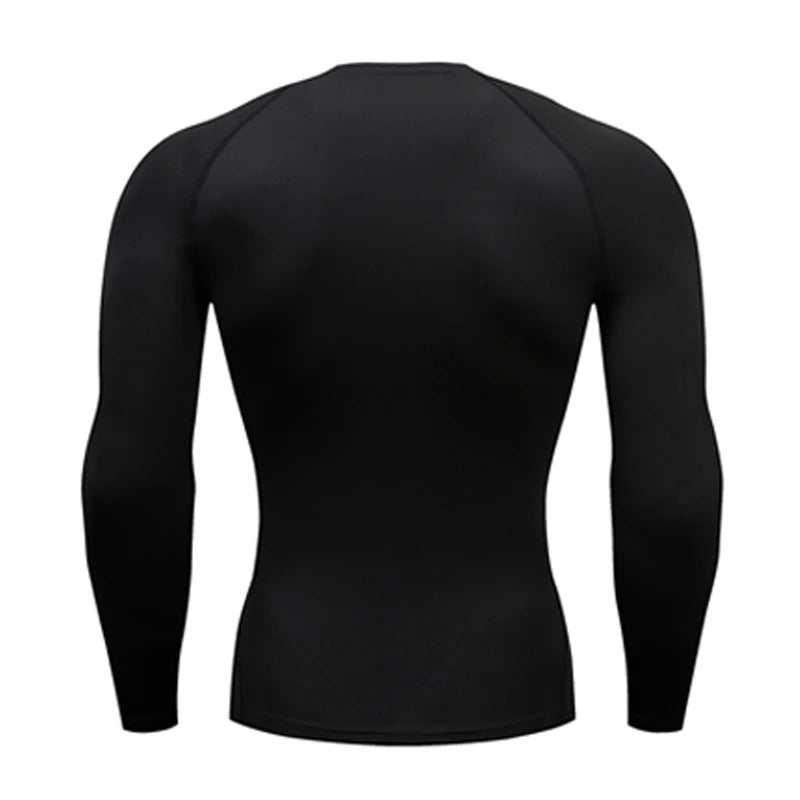 Quick Dry Men's Thermal Underwear Sets Running Compression Sport Suits Basketball Tights Clothes Gym Fitness Jogging Sportswe