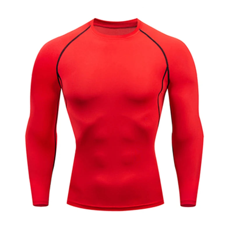 Quick Dry Men's Thermal Underwear Sets Running Compression Sport Suits Basketball Tights Clothes Gym Fitness Jogging Sportswe