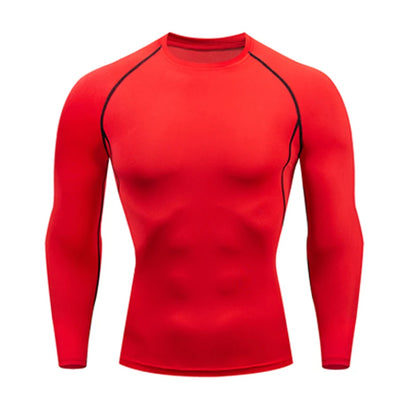 Quick Dry Men's Thermal Underwear Sets Running Compression Sport Suits Basketball Tights Clothes Gym Fitness Jogging Sportswe