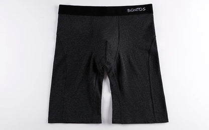 BONITOS Men Boxer Long Leg Boxer Men Underwear Men Underpants Erkek Natural Cotton Sexy Boxer Shorts Top Brand Underwear Soft