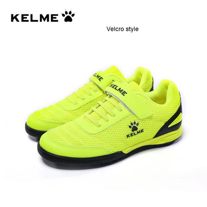 KELME Kid's Soccer Shoes HG Sole Football Boots Soccer Sneakers Light Training Shoes Children Sportswear Brand 6873003