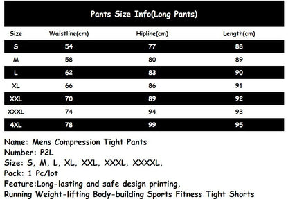 Quick Dry Men's Thermal Underwear Sets Running Compression Sport Suits Basketball Tights Clothes Gym Fitness Jogging Sportswe