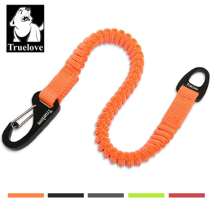 Truelove Short Bungee Dog Nylon Leash Rope For Dog Collar Extension Retractable For All Breed Training Running Walking TLL2971