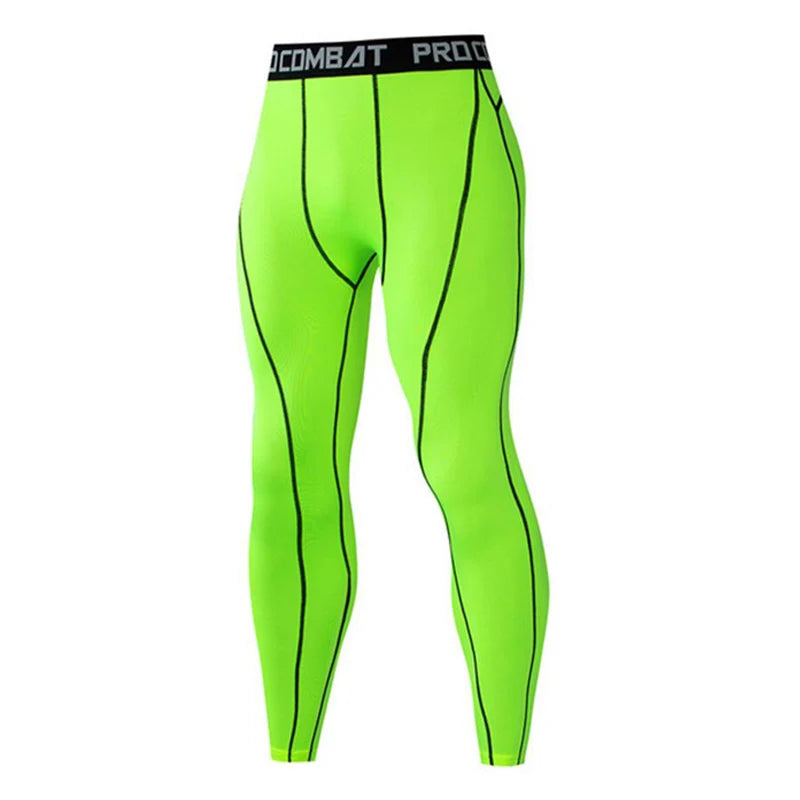 Quick Dry Men's Thermal Underwear Sets Running Compression Sport Suits Basketball Tights Clothes Gym Fitness Jogging Sportswe