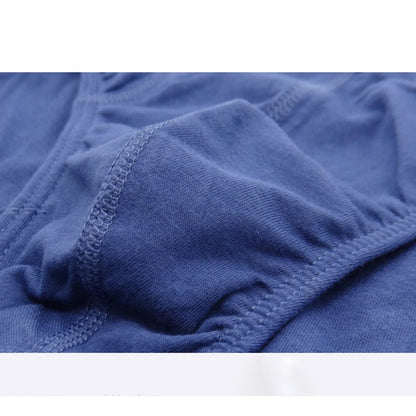 New 5Pcs/Lot Free Shipping Cheapest 100% Cotton Mens Briefs Plus Size Men Underwear Panties 4XL/5XL/6XL Men's Breathable Panties