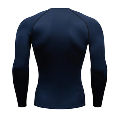 Quick Dry Men's Thermal Underwear Sets Running Compression Sport Suits Basketball Tights Clothes Gym Fitness Jogging Sportswe