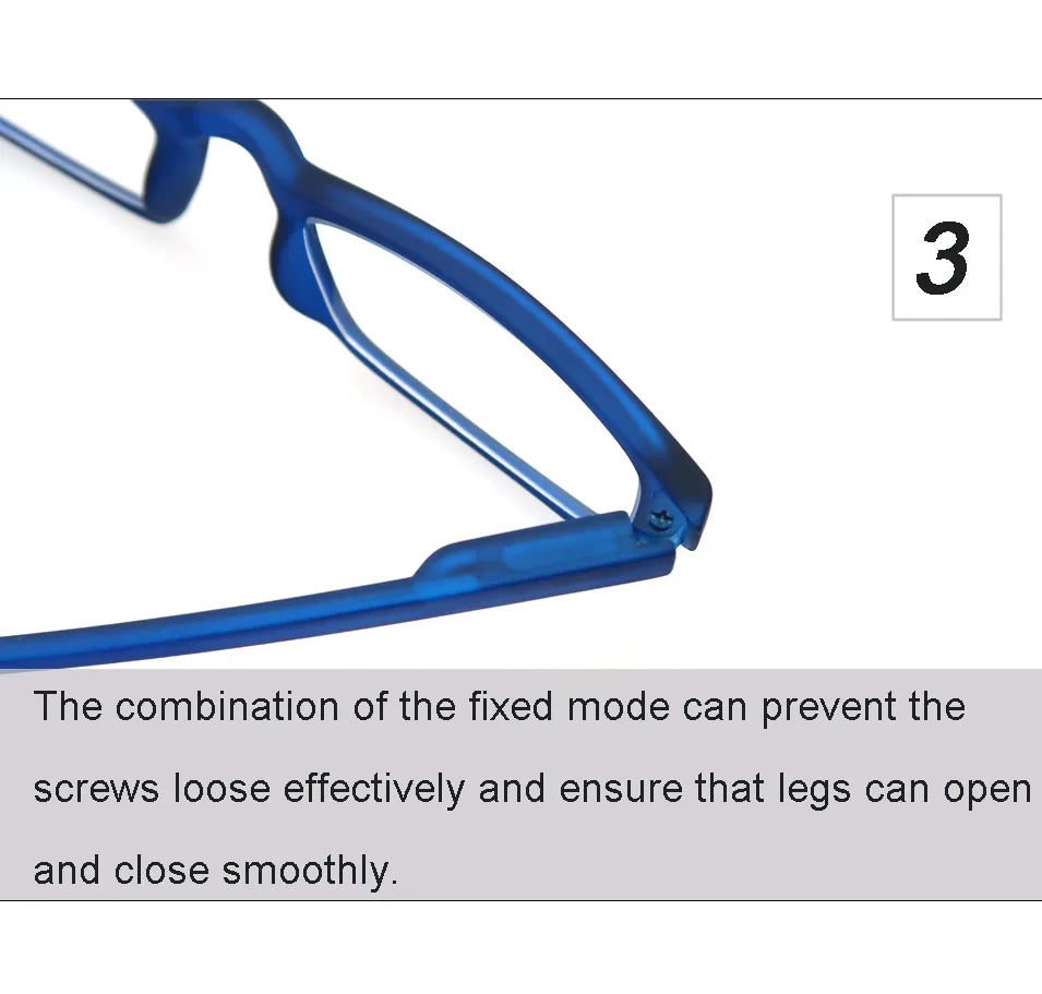 Reading Glasses Women Men Rectangular Ultralight Frame Small Readers Eyeglasses High Quality Spring Hinge with Diopter +1.0~+4.0