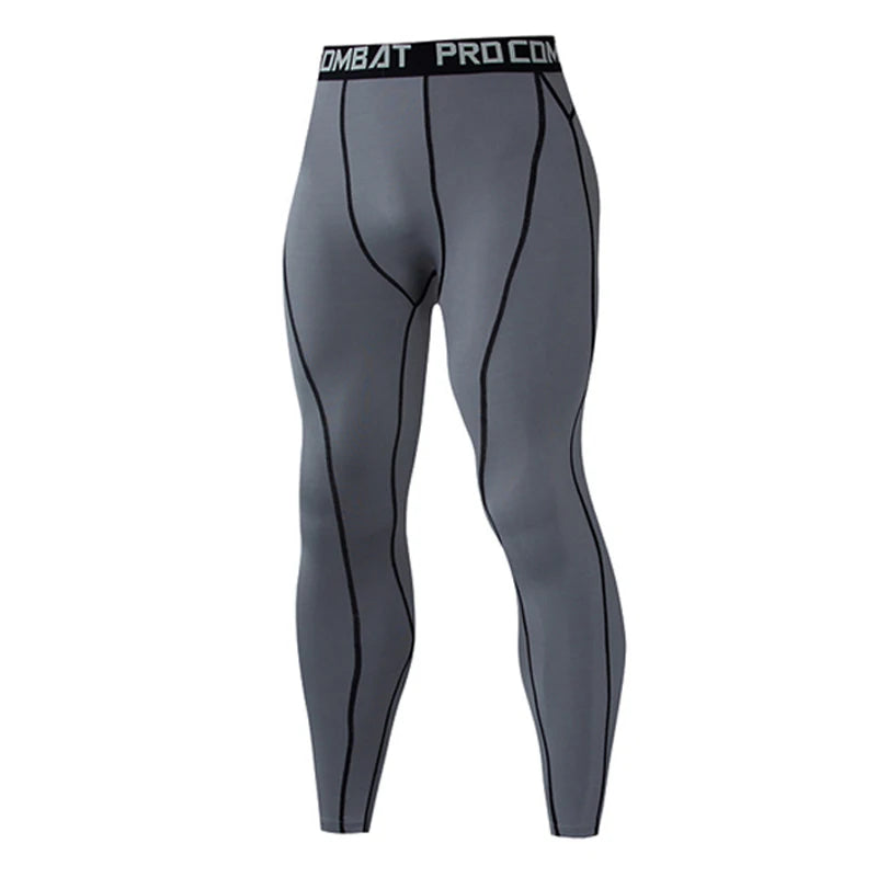 Quick Dry Men's Thermal Underwear Sets Running Compression Sport Suits Basketball Tights Clothes Gym Fitness Jogging Sportswe