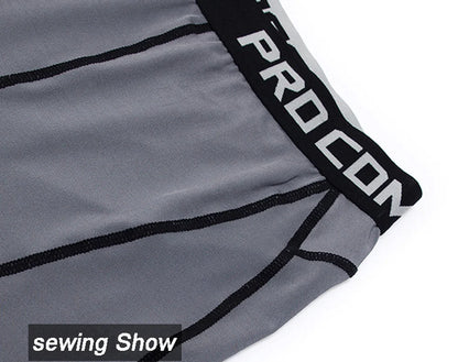 Quick Dry Men's Thermal Underwear Sets Running Compression Sport Suits Basketball Tights Clothes Gym Fitness Jogging Sportswe