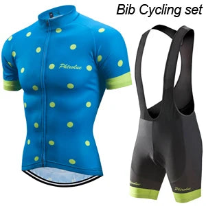 Cycling Jersey Set - Men & Women Breathable MTB Bike Clothes With Gel Padded Shorts