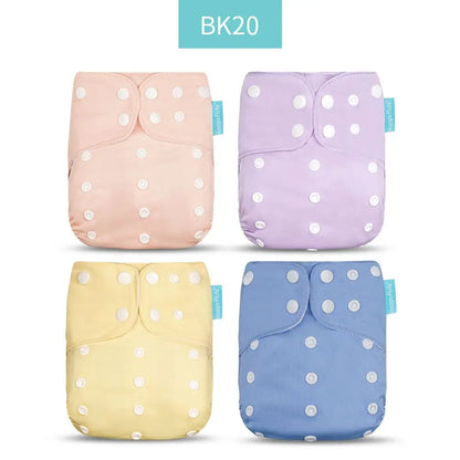 Washable Pocket Diaper – Adjustable Reusable Baby Diaper Cover | Absorbent Ecological Nappy