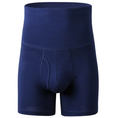 Sexy Mens Boxer Men's Underwear Cotton Waistband Anti-Wear Leg High Waist Warm Waist Protection Sports Men Panties New