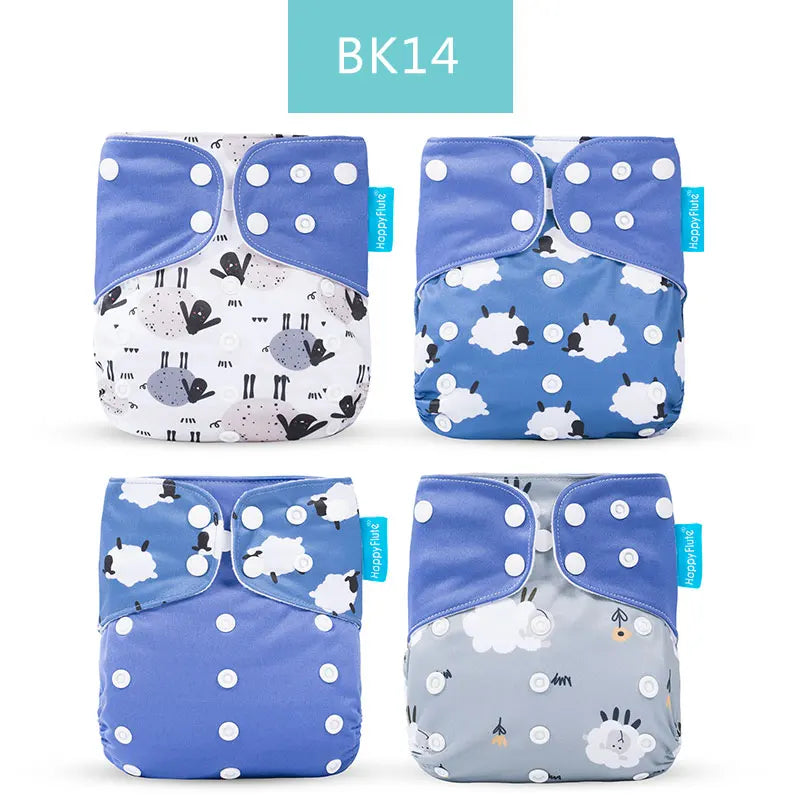 Washable Pocket Diaper – Adjustable Reusable Baby Diaper Cover | Absorbent Ecological Nappy