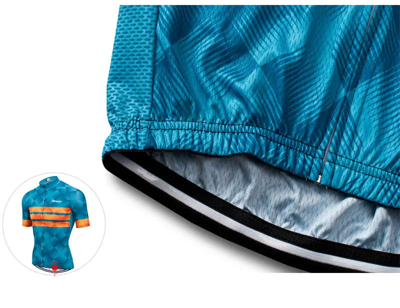 Cycling Jersey Set - Men & Women Breathable MTB Bike Clothes With Gel Padded Shorts