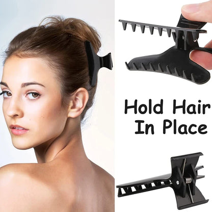 Hair Clips - 12Pcs Professional Barber Styling Sectioning Haircut Clamps - ZOOMNSTORE