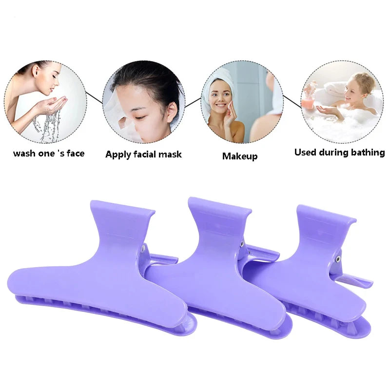 Hair Clips - 12Pcs Professional Barber Styling Sectioning Haircut Clamps - ZOOMNSTORE