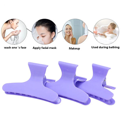 Hair Clips - 12Pcs Professional Barber Styling Sectioning Haircut Clamps - ZOOMNSTORE