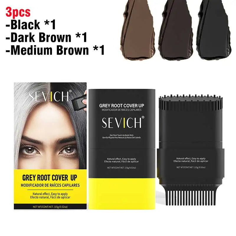 Hair Color Stick - Waterproof Gray Concealer for Men  Women - ZOOMNSTORE