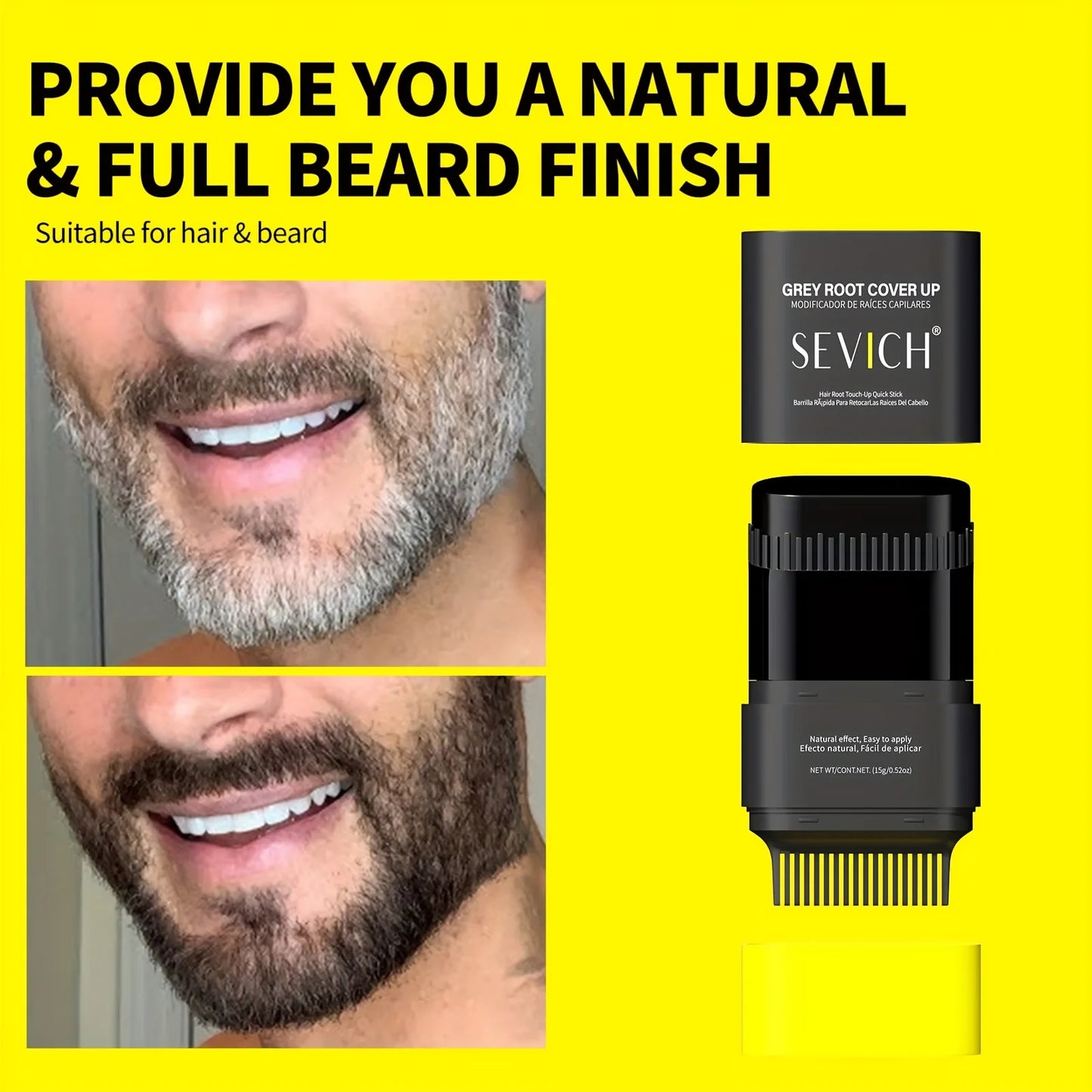 Hair Color Stick - Waterproof Gray Concealer for Men  Women - ZOOMNSTORE