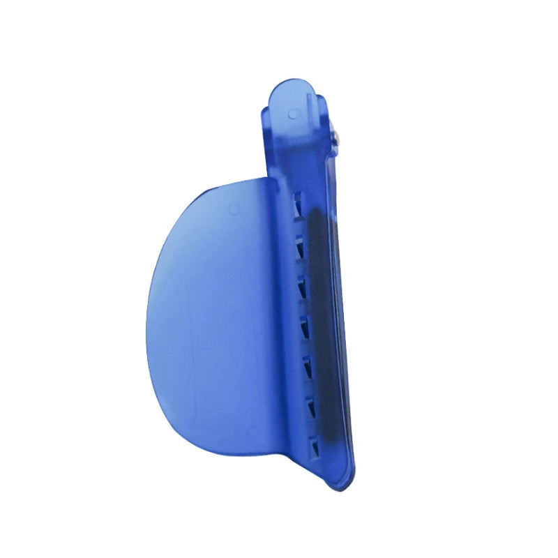 Hair Extension Clips - Blue Sectioning Separator Clips with Rubber Grip for Easy, Uniform Hair Sectioning - ZOOMNSTORE