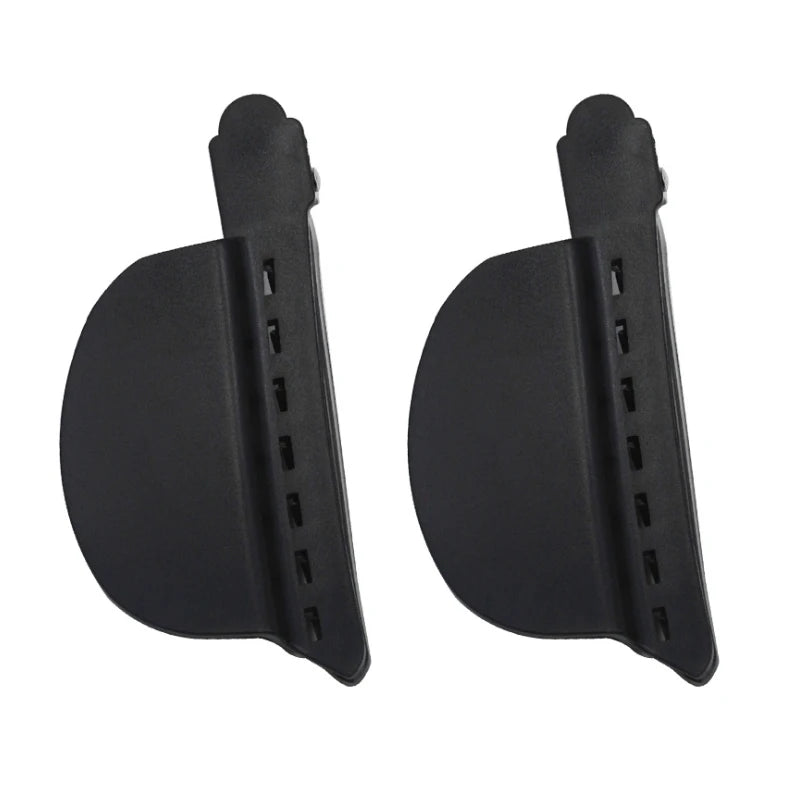 Hair Extension Clips - Blue Sectioning Separator Clips with Rubber Grip for Easy, Uniform Hair Sectioning - ZOOMNSTORE