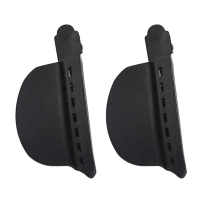 Hair Extension Clips - Blue Sectioning Separator Clips with Rubber Grip for Easy, Uniform Hair Sectioning - ZOOMNSTORE