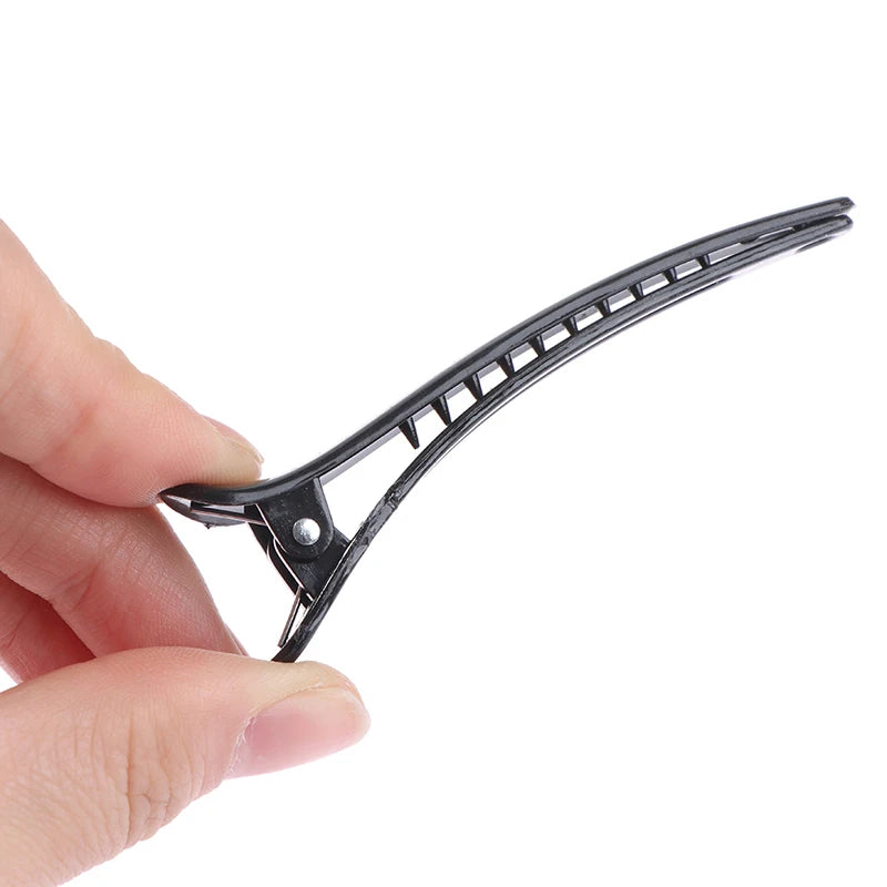 Hair Grip Clips - 10Pcs Professional Basic Sectioning Salon Styling Plastic Set - ZOOMNSTORE