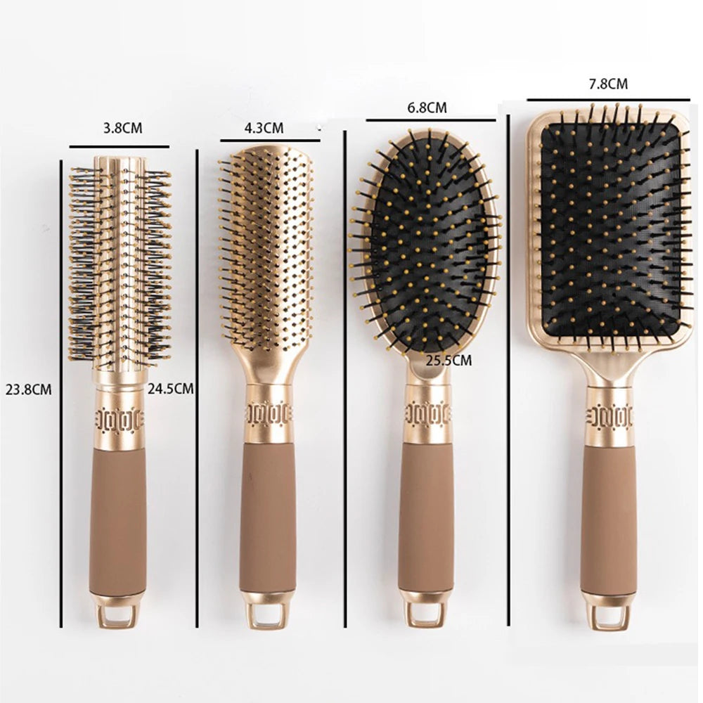 Hair Massage Comb – Air Cushion Scalp Hairbrush With Non Slip Handle For Detangling - ZOOMNSTORE