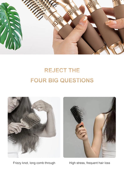 Hair Massage Comb – Air Cushion Scalp Hairbrush With Non Slip Handle For Detangling - ZOOMNSTORE