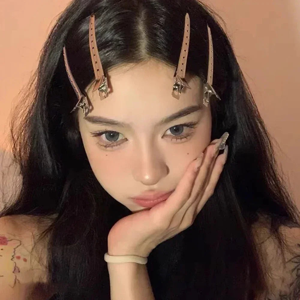 Hair Salon Clips - Professional Styling Hair Sectioning Clips with Metal Barrettes - ZOOMNSTORE