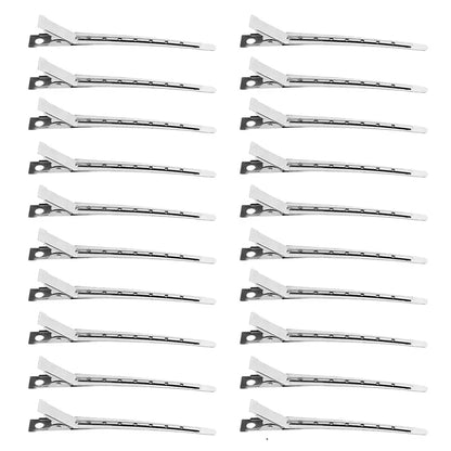 Hair Salon Clips - Professional Styling Hair Sectioning Clips with Metal Barrettes - ZOOMNSTORE